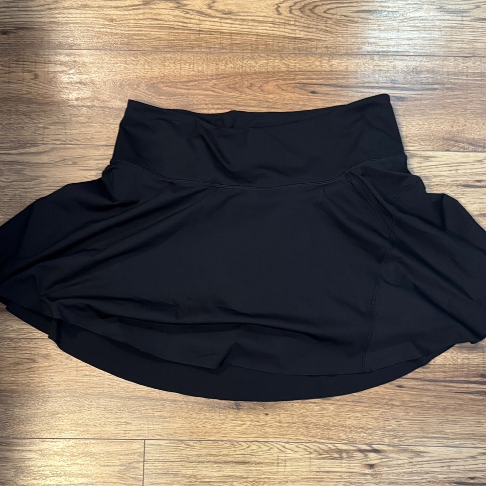 Athleta Black Tennis Skort